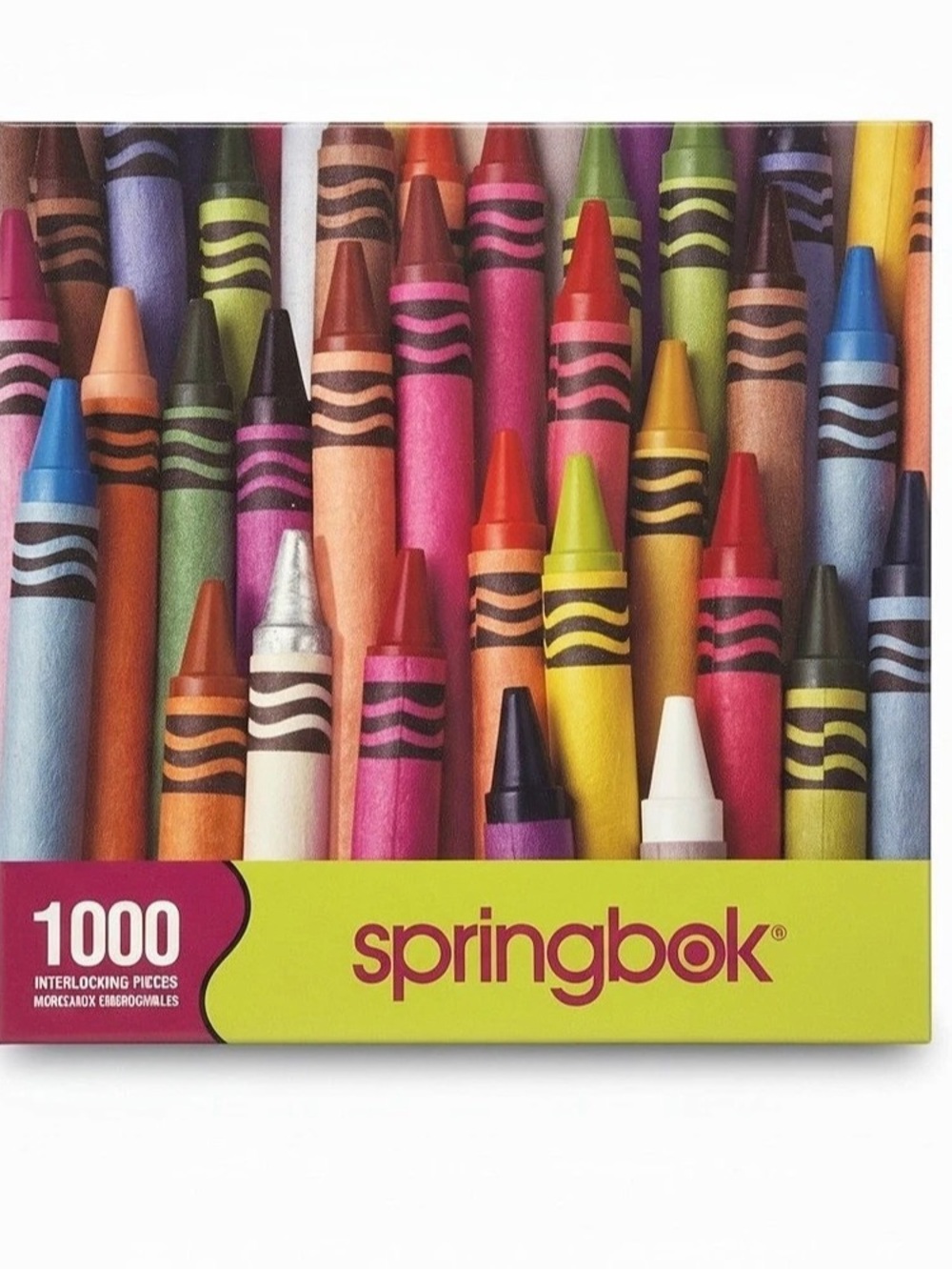 Springbok Artist's Table 1000-Piece Puzzle Multicolor
